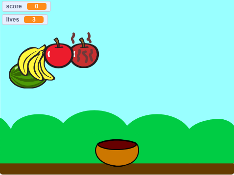 catch the fruit